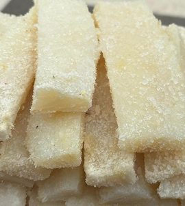 Tiras de bacalao sin espinas