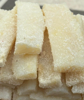 Tiras de bacalao sin espinas